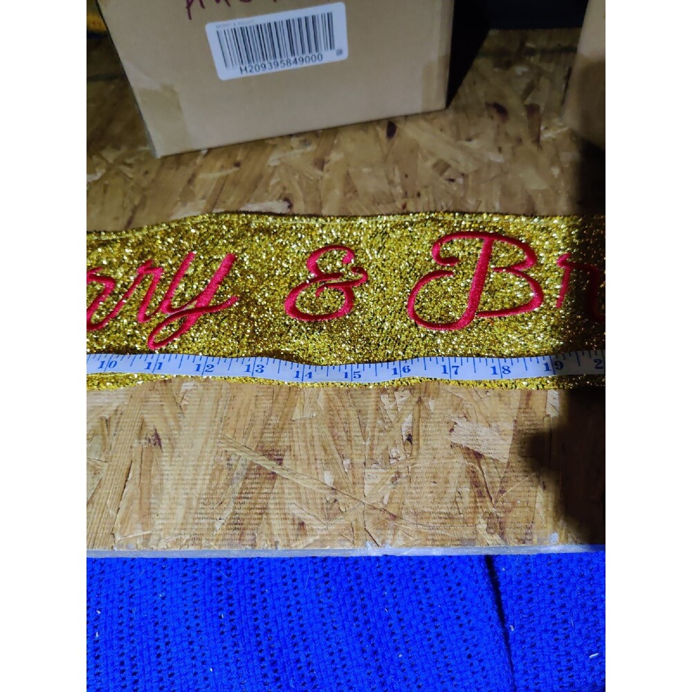 LED Merry & Bright Ribbon - Picture 4 of 5